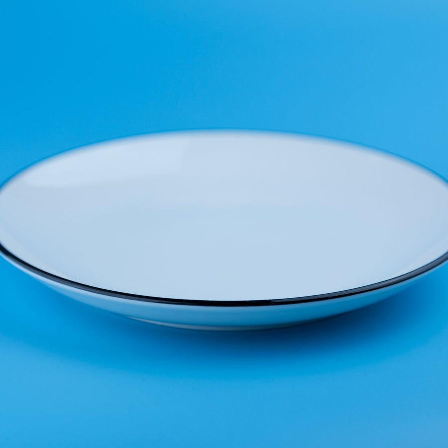 A round grey bowl, shown on its own with nothing else in the frame.